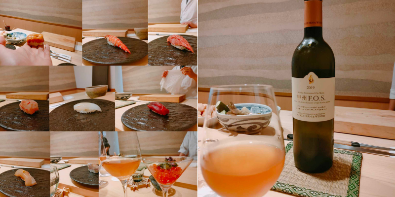 <p>大将が提供するお鮨とソムリエが厳選する日本ワインの組み合わせは、季節の食材とワインを楽しむ絶好の機会です。ここでは、新鮮で選りすぐりのネタが、洗練された職人技で握られます。その鮨の繊細な味わいと、ソムリエがチョイスする日本ワインの華やかな風味が見事に調和します。</p><p>鮨のネタと日本ワインとの最適なマッチングを楽しむことができ、食材に合わせてお酒の提供温度も変えてくれます。</p><p>ソムリエさんが選びワインやお酒は鮨の風味を引きたてお鮨を一層楽しませてくれること間違いなしです。</p><p>鮨とソムリエが選ぶお酒の組み合わせは、五感を刺激し、極上の食体験を提供してくれます。</p>